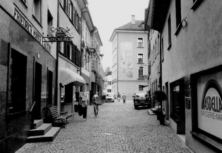 Feldkirchs Viertel-Geflüster | Die Schlosser- und Gymnasiumgasse