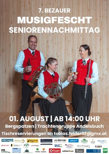 Seniorennachmittag beim 7. Bezauer Musigfescht