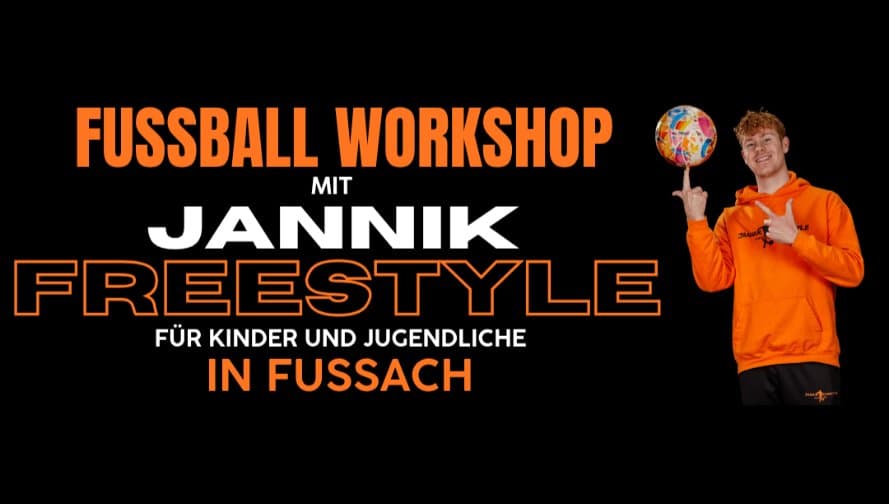 Fussball Workshop mit Jannik Freestyle