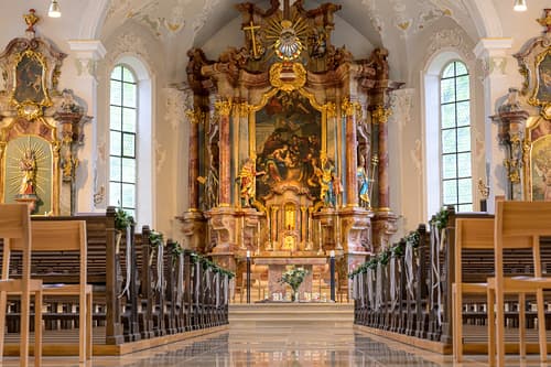 Kirchenführung St. Gallus. Barocke Kirche und gotischer Turm
