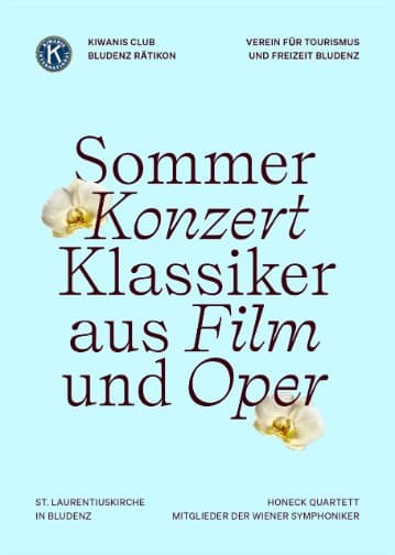 Sommerkonzert Klassiker aus Film und Oper