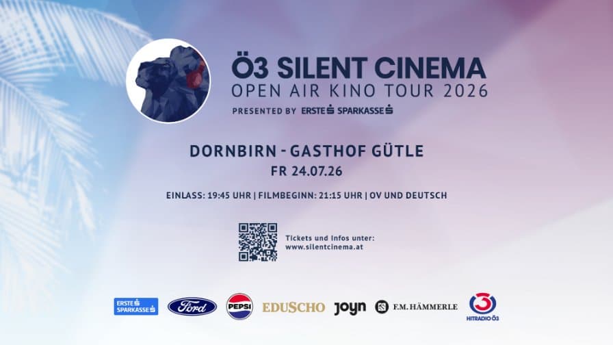 Ö3 Silent Cinema Open Air Kino Tour 2026