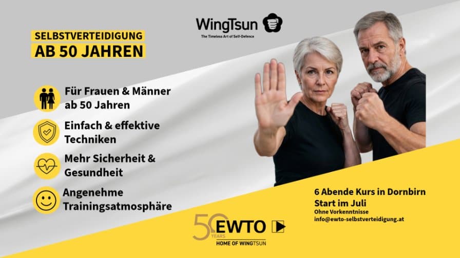 Selbstverteidigung´s Kurs ab 50ig Jahren