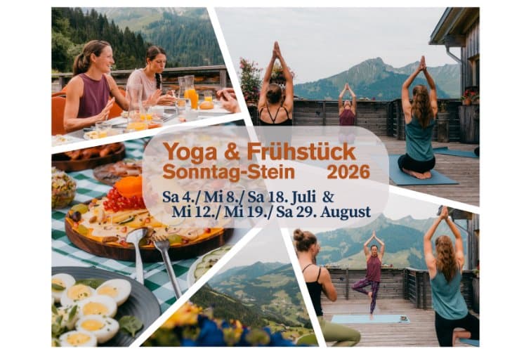 Talblick Yoga mit Frühstück