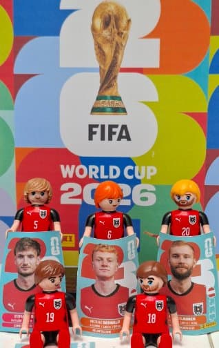 PANINI STICKER & playmobil ÖFB stars TAUSCHBÖRSE