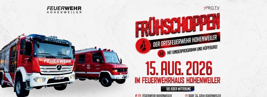Frühschoppen der Feuerwehr Hohenweiler mit Kinderprogramm