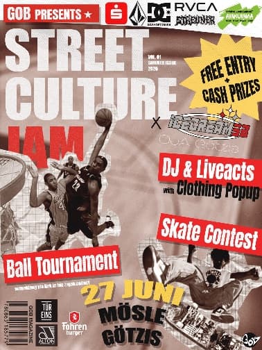 STREET CULTURE JAM bringt Basketball und Skateboarding nach Götzis