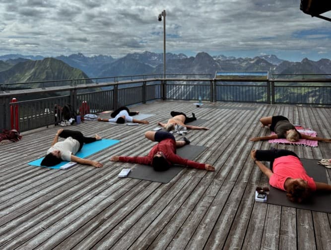 Yoga am Berg - Diedamskopf