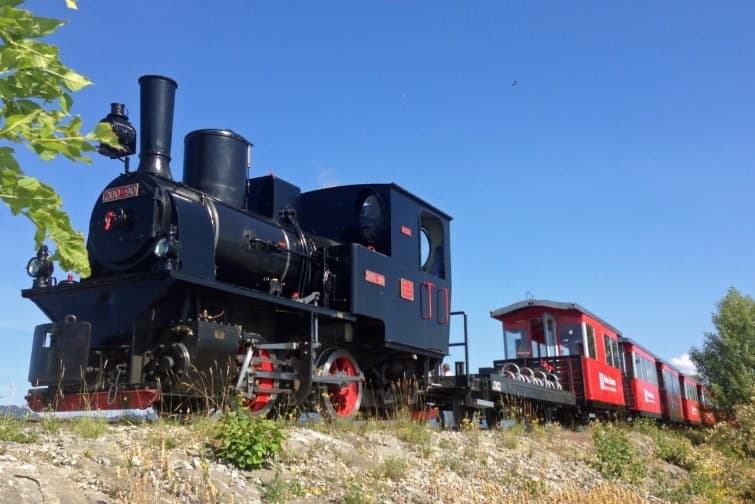 Schleienlochfahrt mit der Dampflokomotive