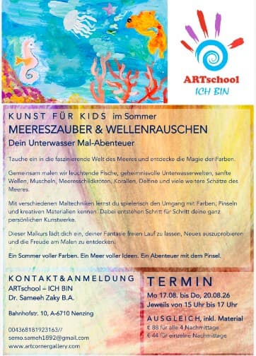 Kunst für Kids im Sommer