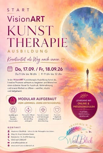 START VisionART Kunst Therapie Ausbildung
