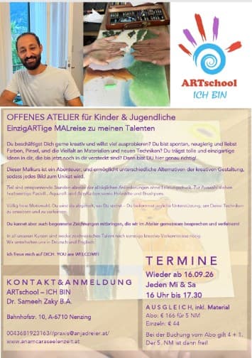 OFFFENES ATELIER für Kinder & Jugendliche
