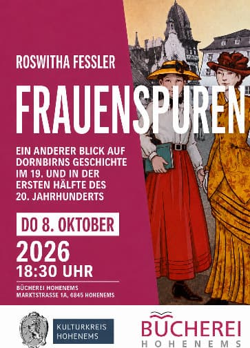 Roswitha Fessler: Frauenspuren - ein anderer Blick auf Dornbirn