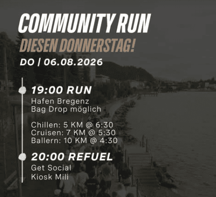 Community Run in Bregenz