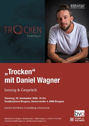 Trocken mit Autor Daniel Wagner