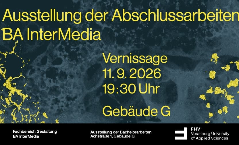 Synergy - Ausstellung der Bachelorarbeiten InterMedia