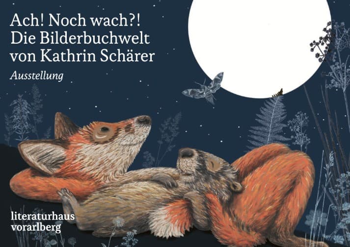 Ach! Noch wach?! Künstlerin Kathrin Schärer im Literaturhaus