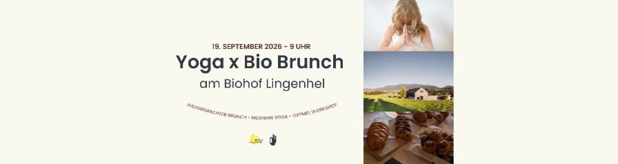 Yoga & Bio Brunch am Biohof Lingenhel