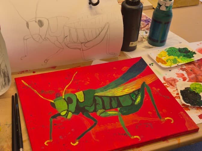 Kinder Künstler Kurse: Freudiges Malen im Atelier