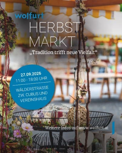 Wolfurter Herbstmarkt 2026