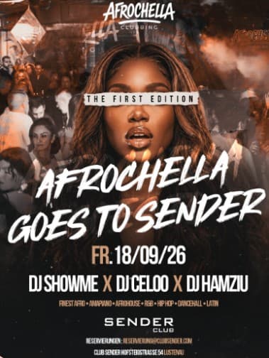 Afrochella goes to Sender