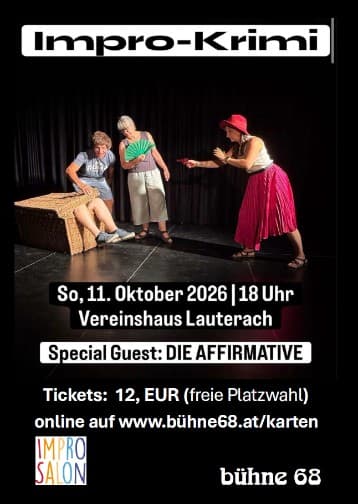 IMPRO-Krimi im Vereinshaus Lauterach