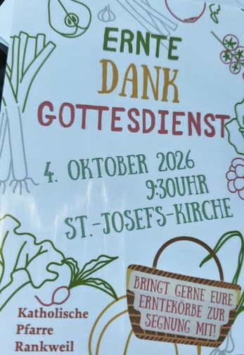 Erntedank Gottesdienst
