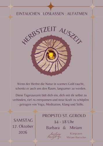 Herbstzeit Auszeit