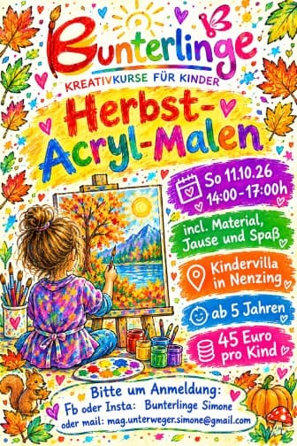 Herbst Acryl Malen