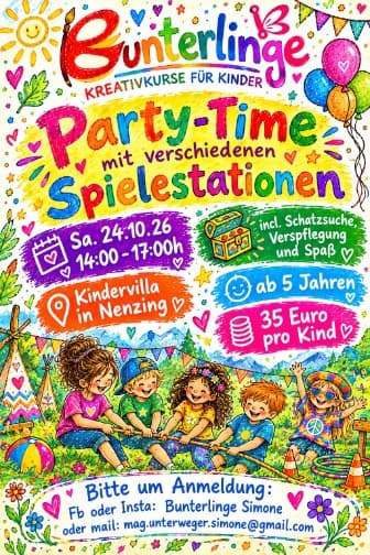 Spielestationen-Party für Kinder