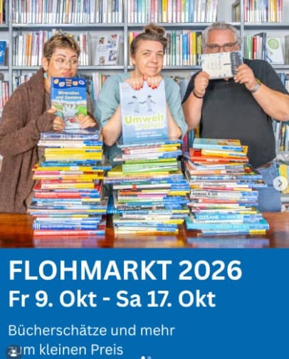 Flohmarkt in der Stadtbücherei Bregenz