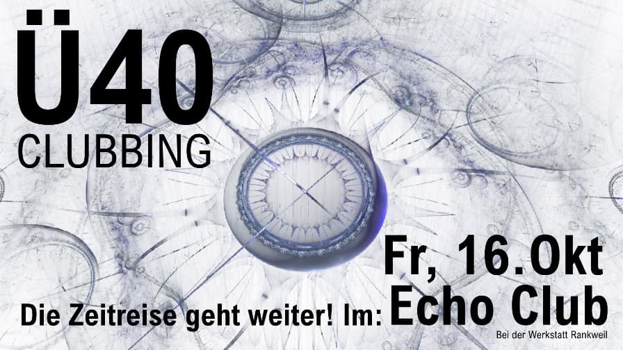 Ü40 Clubbing - neue Location